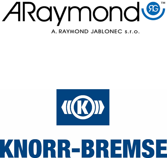Děkujeme firmám A.Raymond a Knorr-Bremse za jejich podporu 